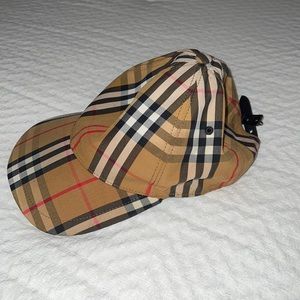 Logo Appliqué Vintage Check Cap